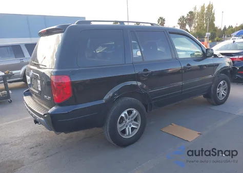 2004 Honda Pilot Ex-L from USA, damaged, VIN 2HKYF18654H588552